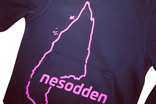 Nesodden genser hettegenser Hoody Hoodie arbeidsklær arbeidstøy Blåkläder Blåklader logo logotrykk transfer arbeidsbukse flammehemmende
